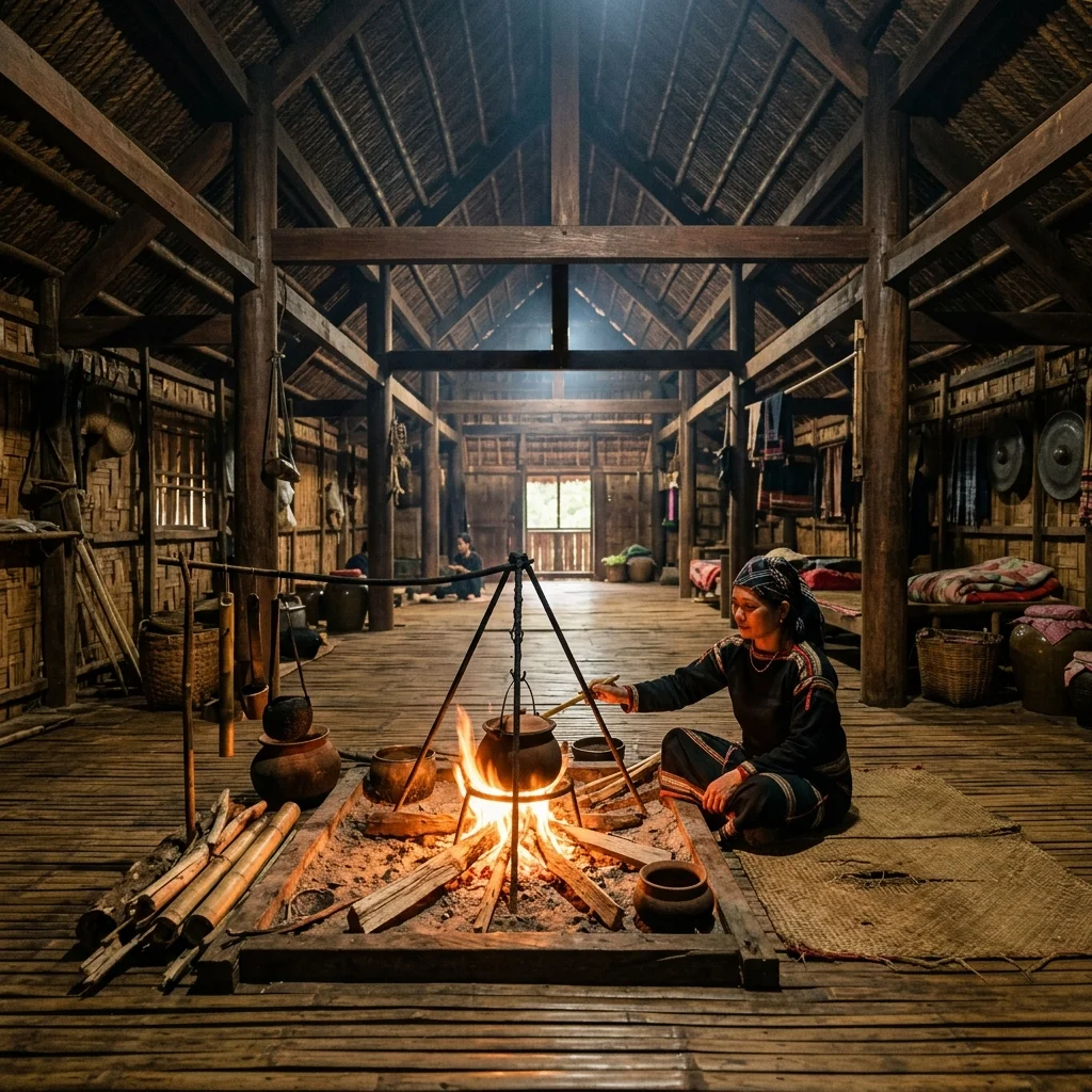Bếp lửa nhà dài: Trái tim của gia đình người Ê Đê