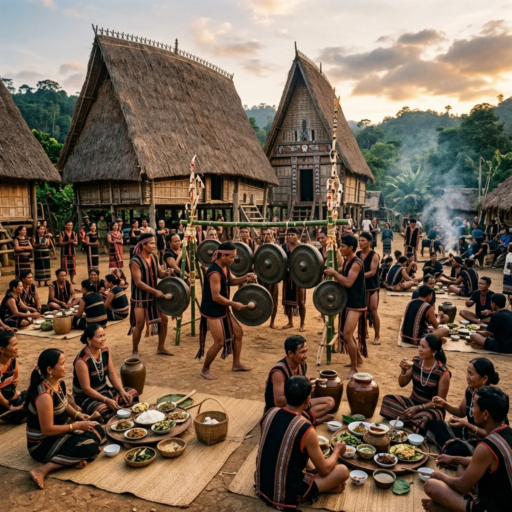 Không gian văn hóa cồng chiêng và bữa ăn cộng đồng Tây Nguyên